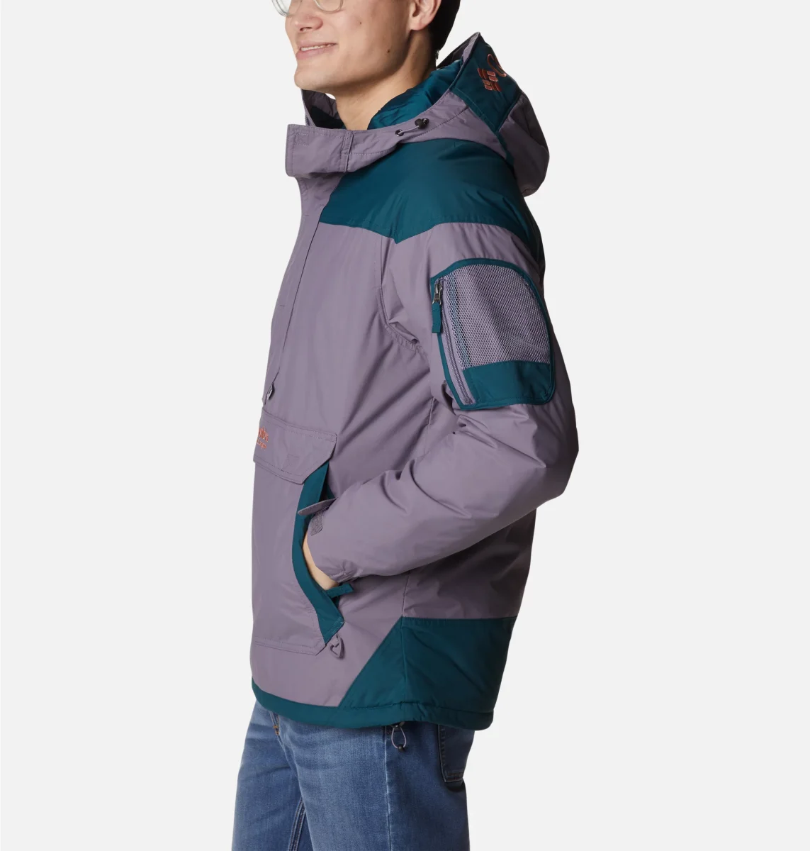 Chaqueta Columbia Challenger para hombre Color: Granite Purple, Night Wave - Imagen 3