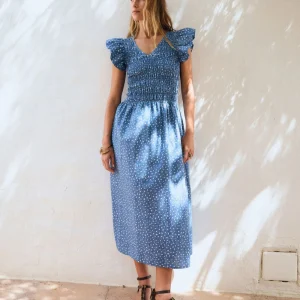 Vestido Marina Midnight Bloom