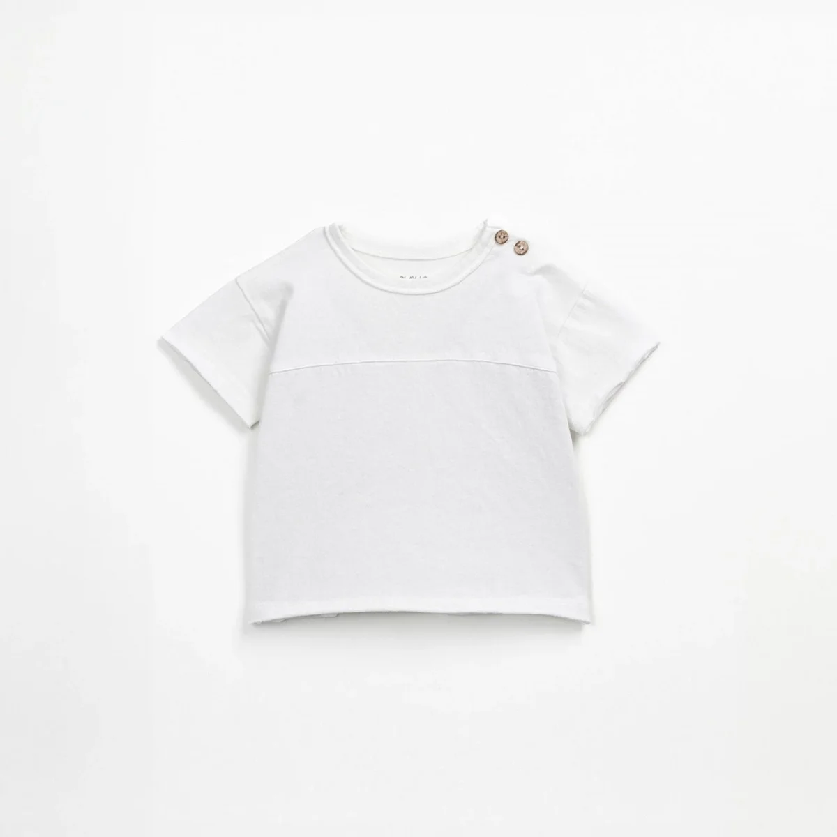 Camiseta manga corta blanca- PLAY UP