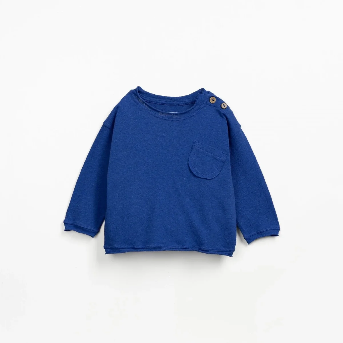 Camiseta manga larga con botones en el hombro- PLAY UP