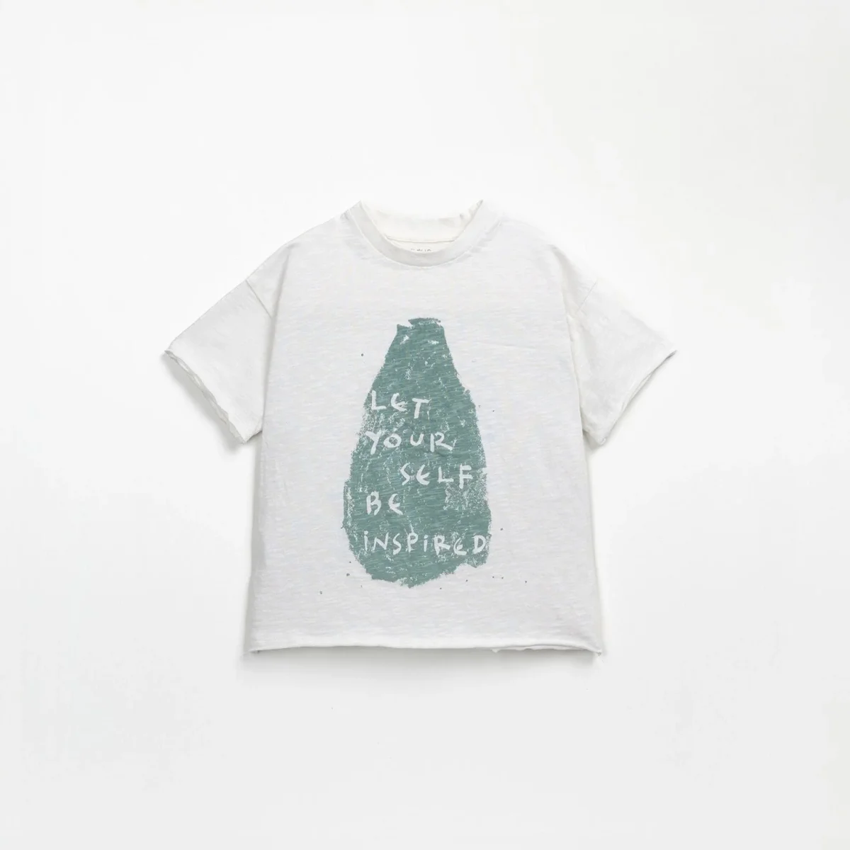Camiseta manga corta con gráfico verde- PLAY UP - Imagen 2