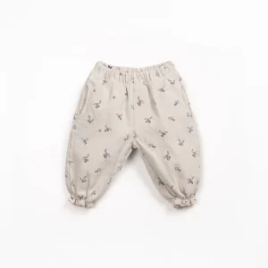 Pantalón sarga Florecitas - PLAY UP