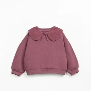 Jersey Felpa con cuello Berenjena - PLAY UP