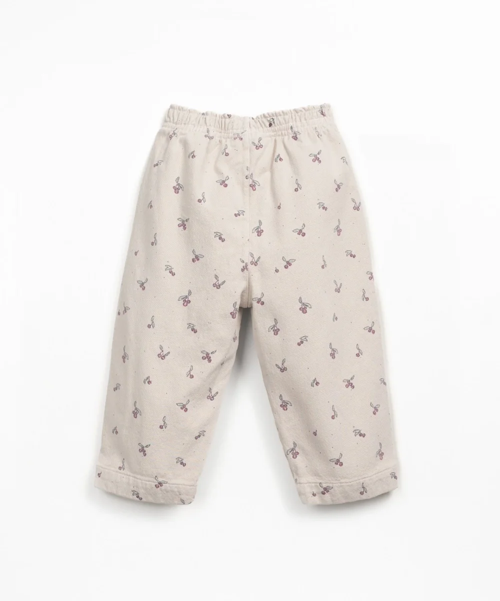 Pantalón Sarga Florecitas - PLAY UP - Imagen 3