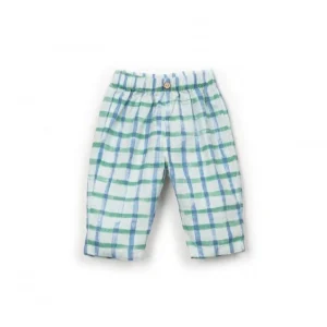 Pantalón cuadros azul y verde- PLAY UP