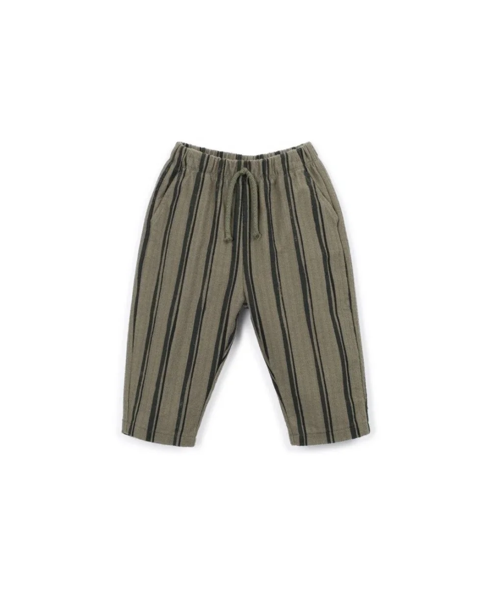 Pantalón Felpa Rayas PLAY UP - Imagen 2