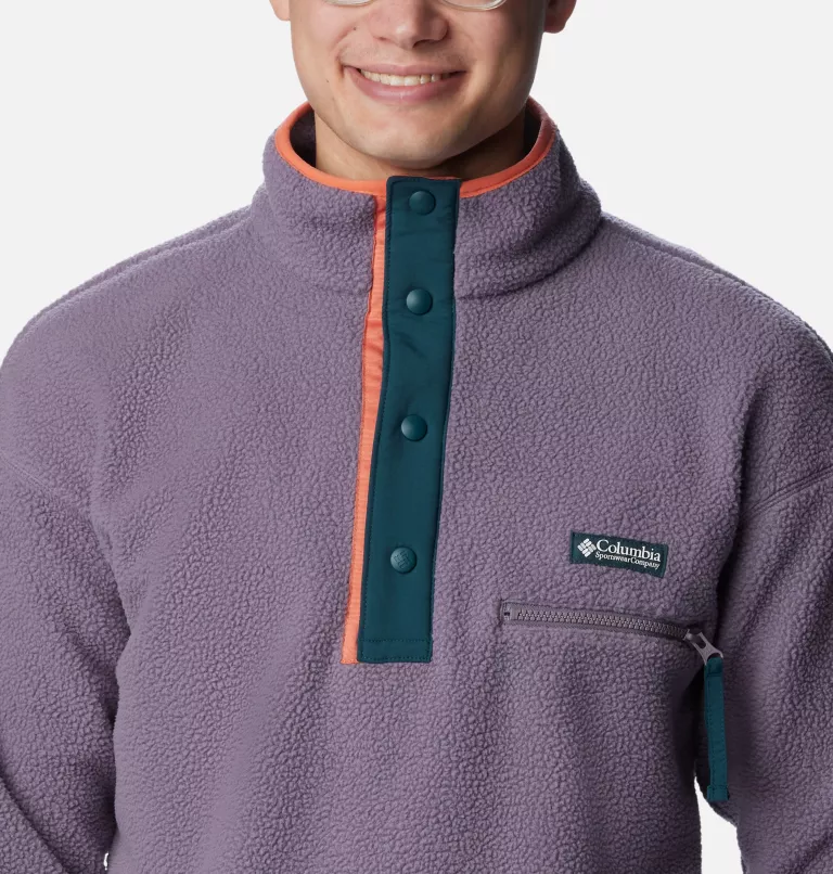 Forro polar Helvetia™ para hombre Color: Granite Purple - Imagen 4