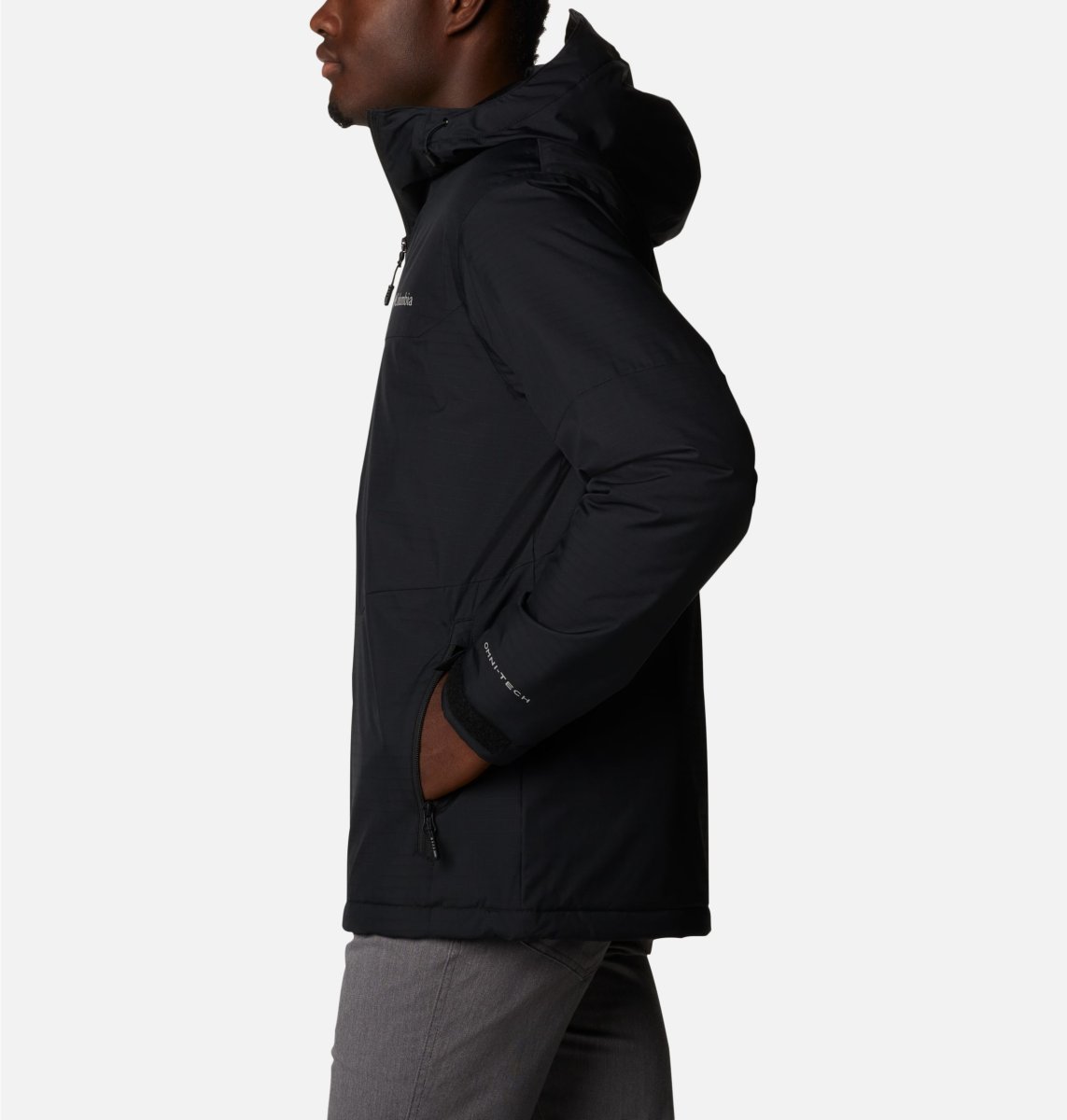 Chaqueta impermeable con aislamiento Point Park™ para hombre Color : Black - Imagen 3