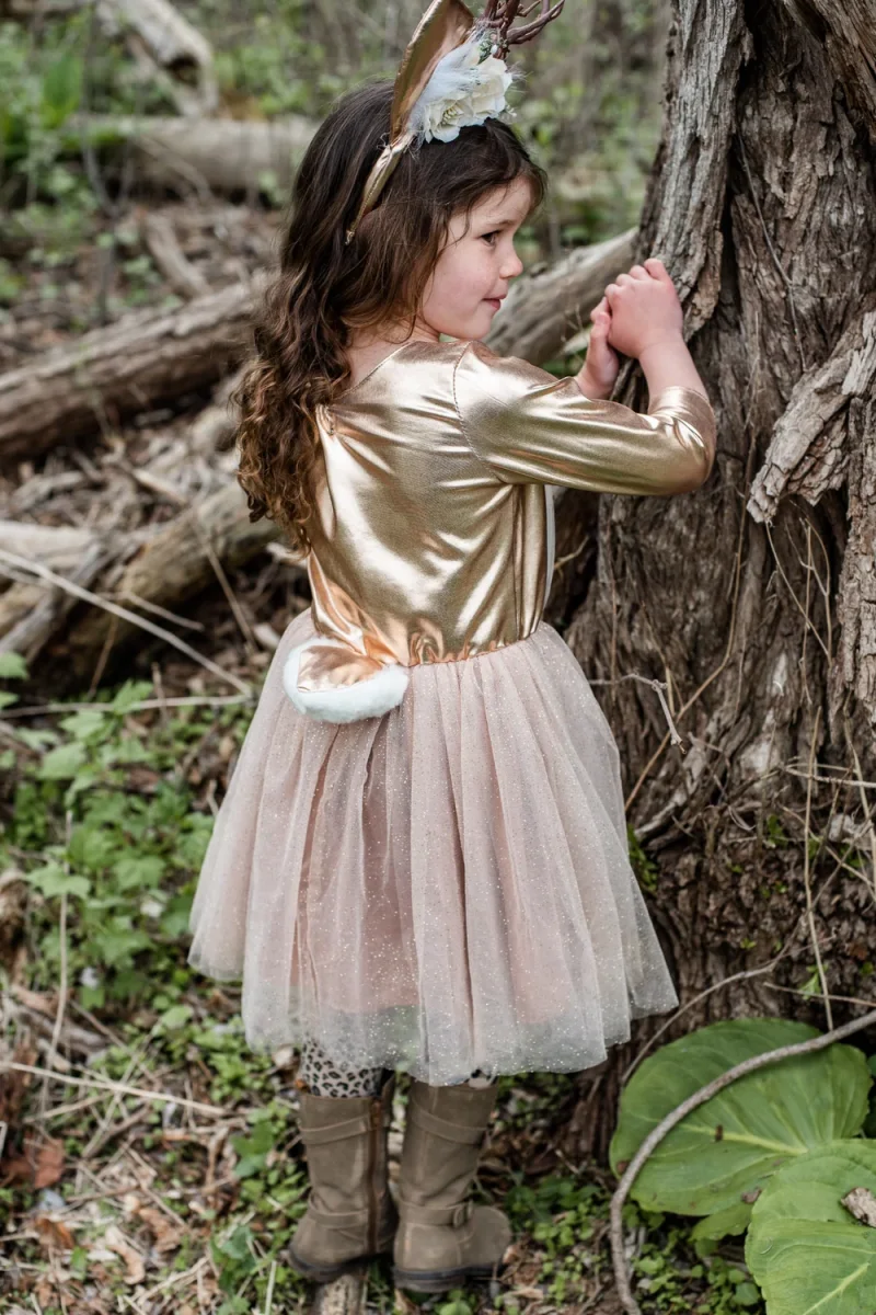 Disfraz de Princesa del Bosque Cierva con diadema - GREAT PRETENDERS - Imagen 8