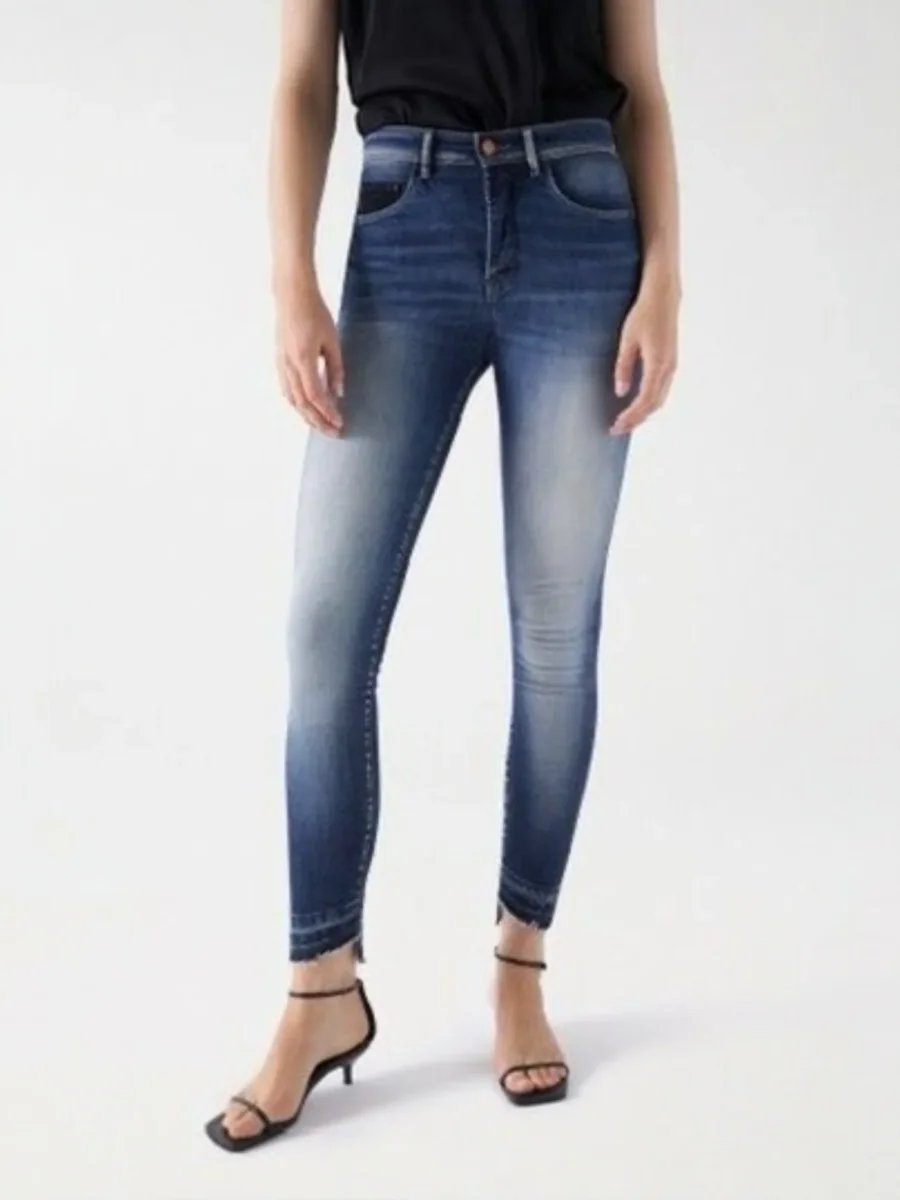 VAQUEROS FAITH PUSH IN CROPPED LAVADO PREMIUM - Imagen 2