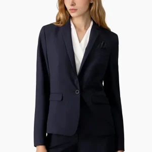 Blazer Esencial Recto 1 Botón