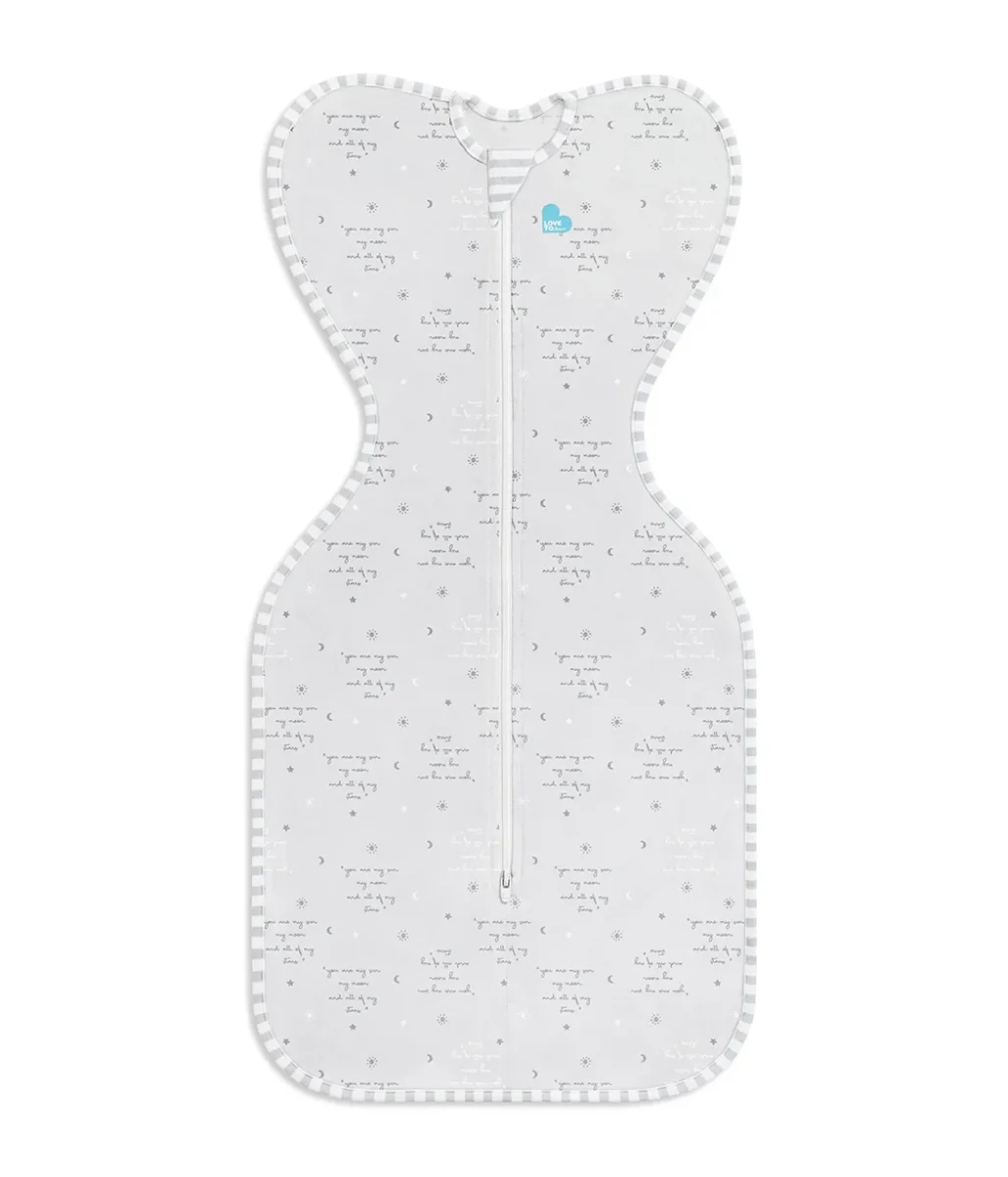 Swaddle Up™ 0.2 TOG Algodón Gris Eres Mi - Imagen 3