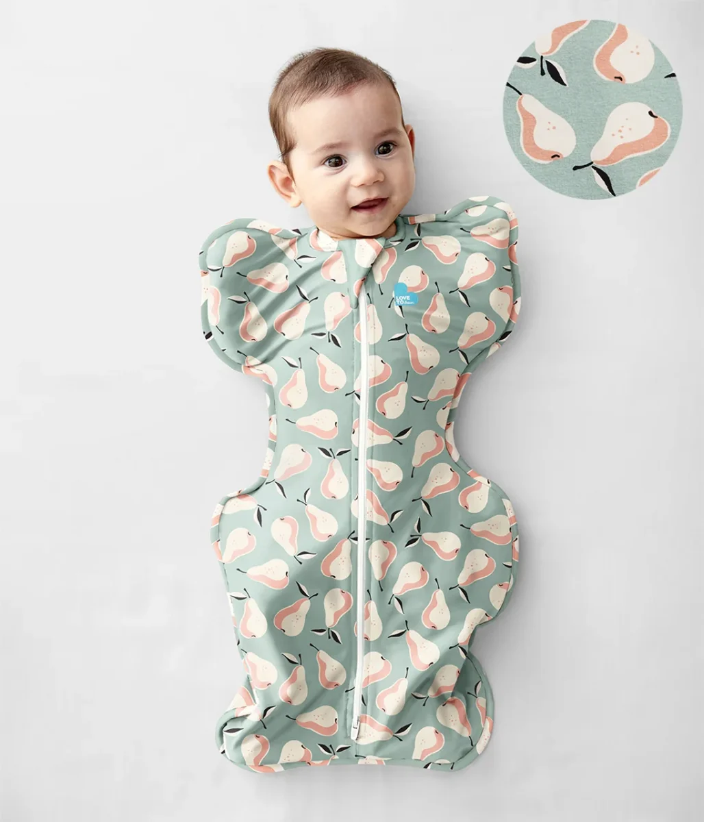 Swaddle Up™ 1.0 TOG Algodón Oliva Pera - Imagen 8