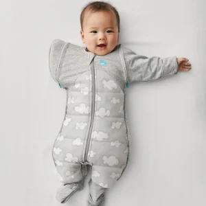 Swaddle Up™ Traje de transición 2.5 TOG Algodón Gris Daydream