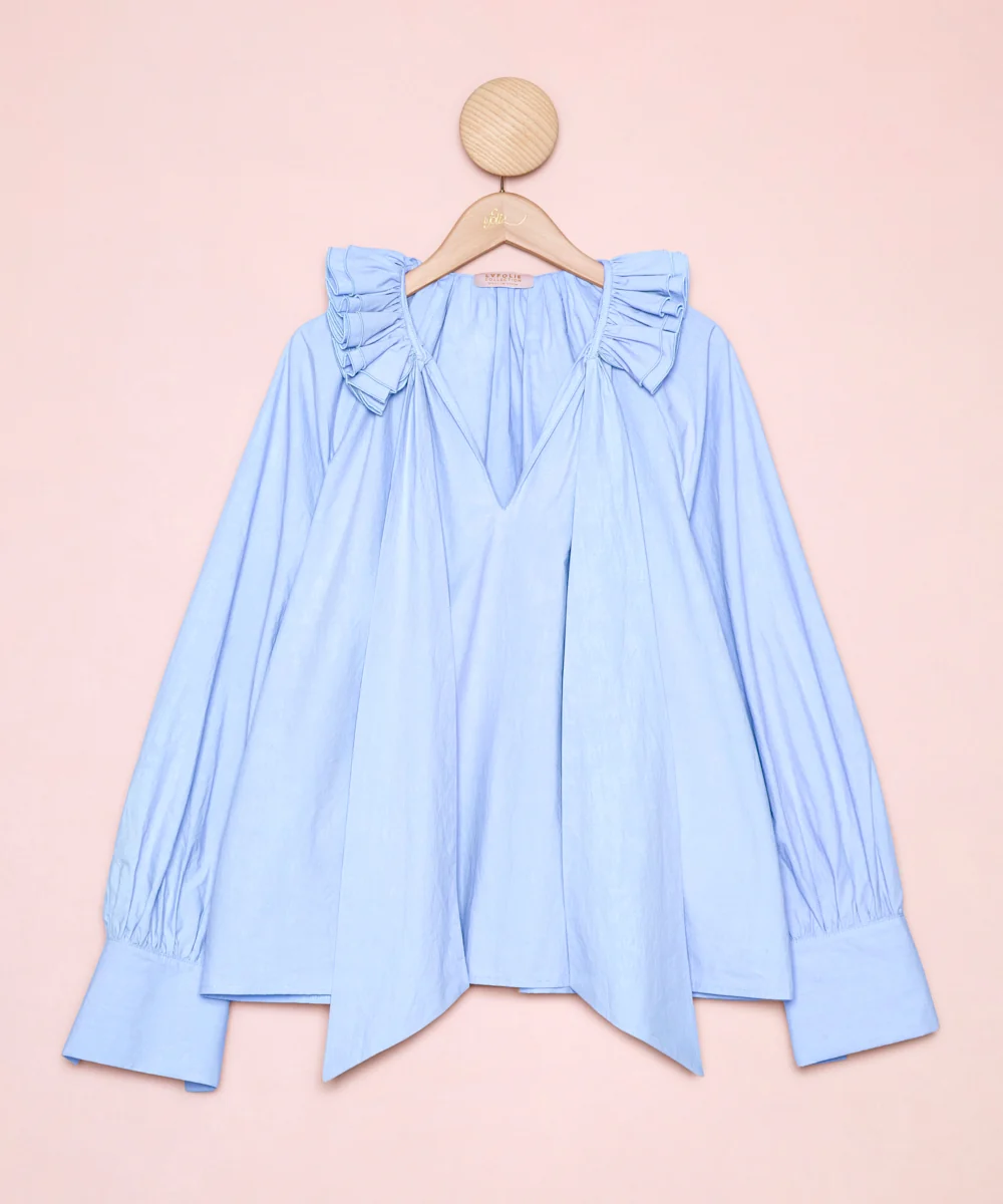 Pierre Bow Shirt - Imagen 7