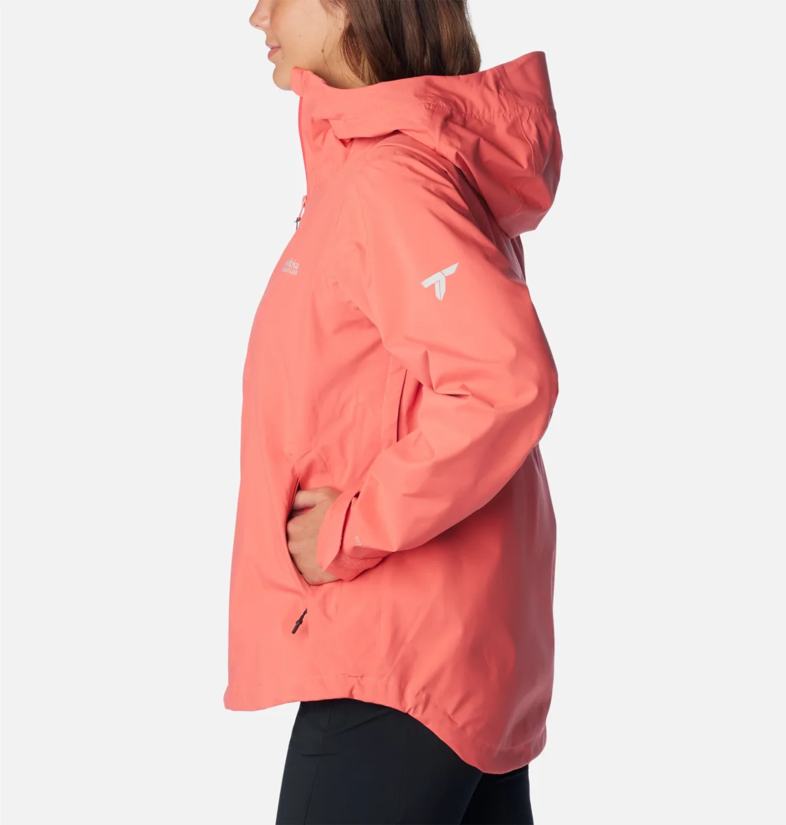 Chaqueta de senderismo impermeable Ampli-Dry™ II para mujer Color: Juicy - Imagen 5