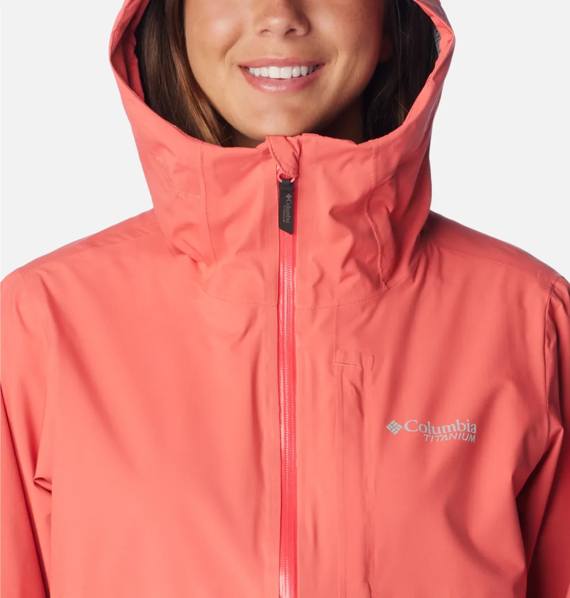 Chaqueta de senderismo impermeable Ampli-Dry™ II para mujer Color: Juicy - Imagen 6