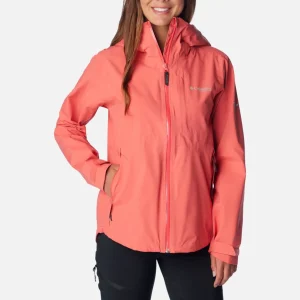 Chaqueta de senderismo impermeable Ampli-Dry™ II para mujer Color: Juicy