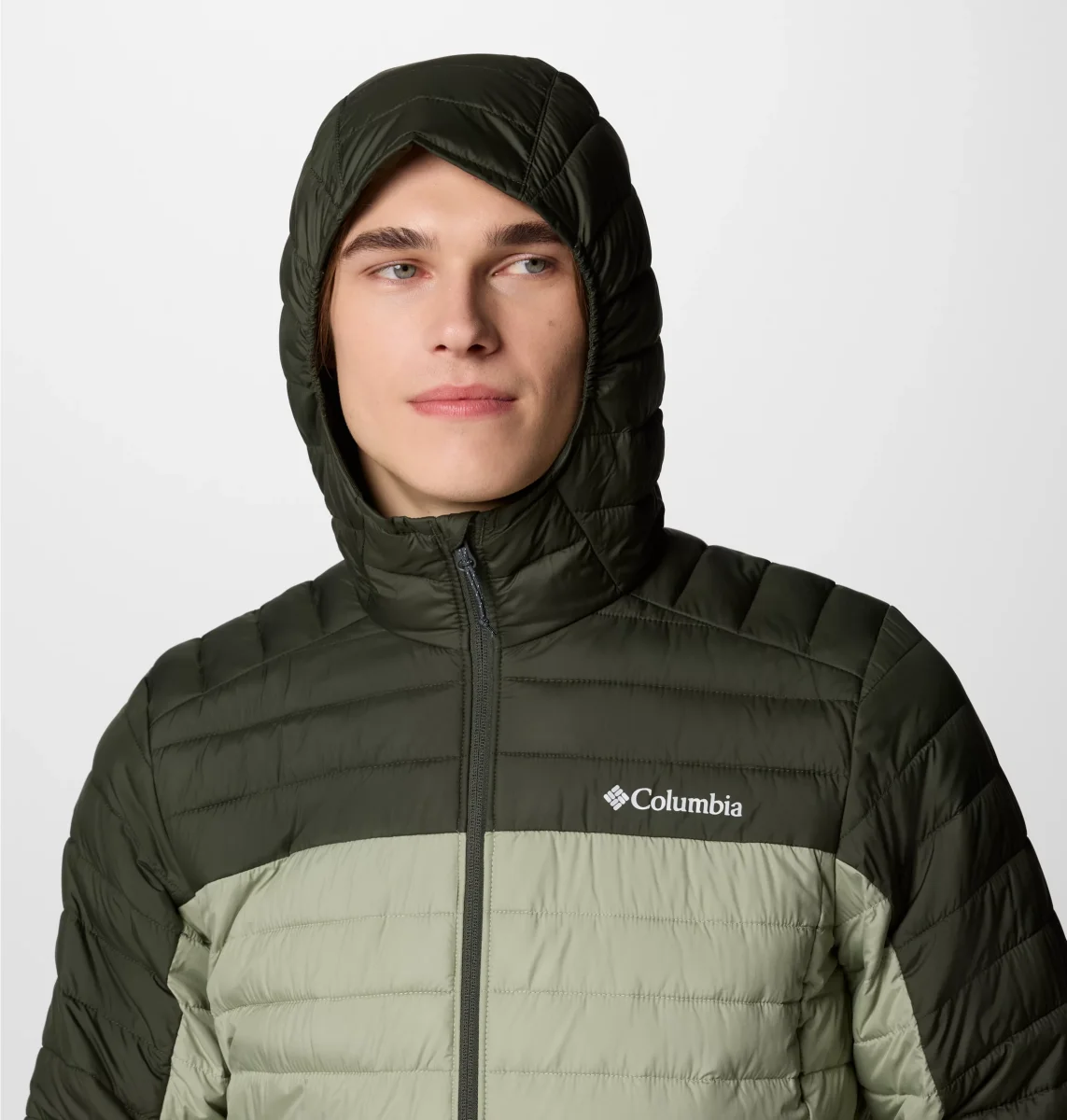 Silver Falls™ II Hooded Jacket Color: Safari, Greenscape - Imagen 5