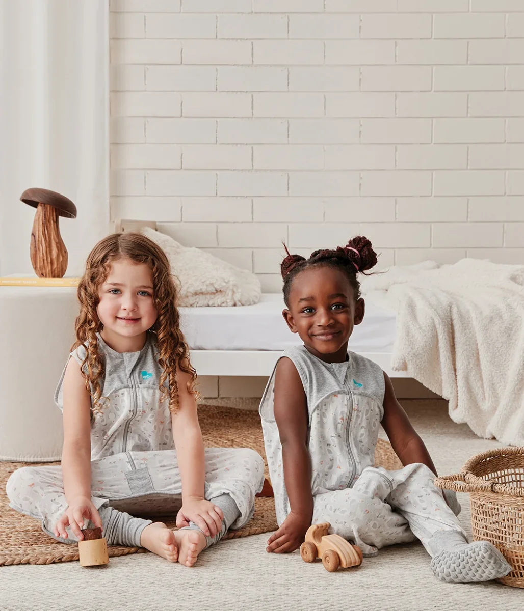 Pijama 0.2 TOG Algodón Orgánico Gris Gaviotas - Imagen 8