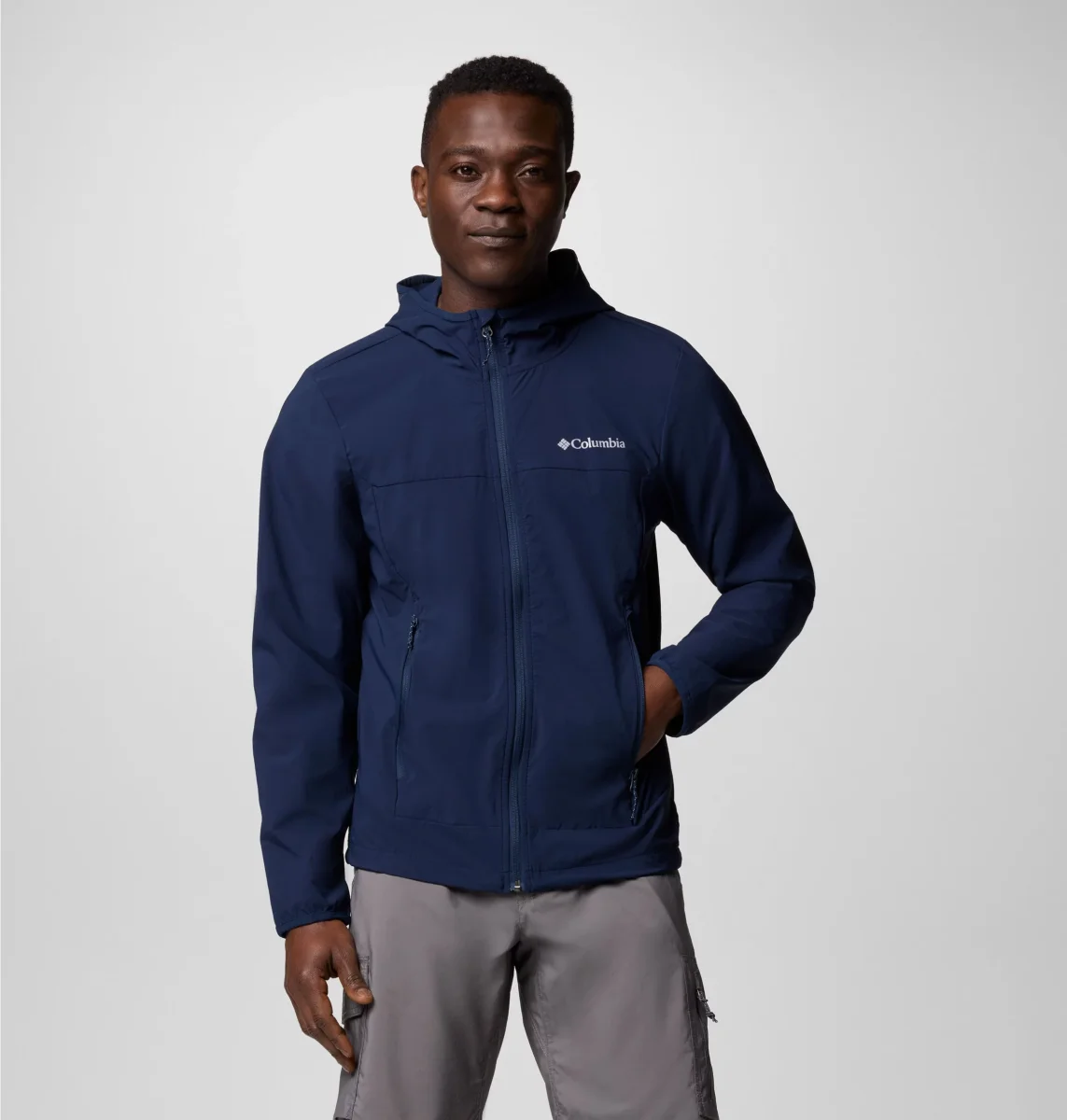 Heather Canyon™ II Hooded Jacket Men’sColor: Collegiate Navy - Imagen 2