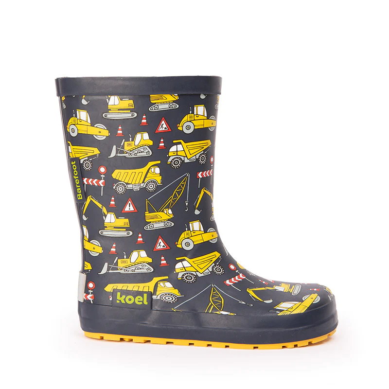 Koel4Kids Botas de Lluvia Tractor Azul - Imagen 3