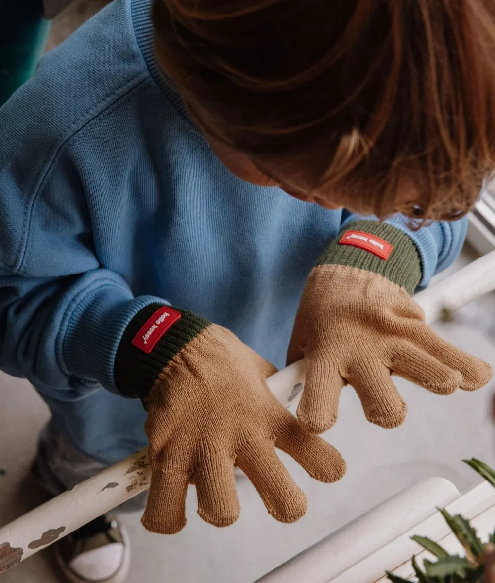 Guantes HANDY PISTACHIO- HELLO HOSSY - Imagen 3