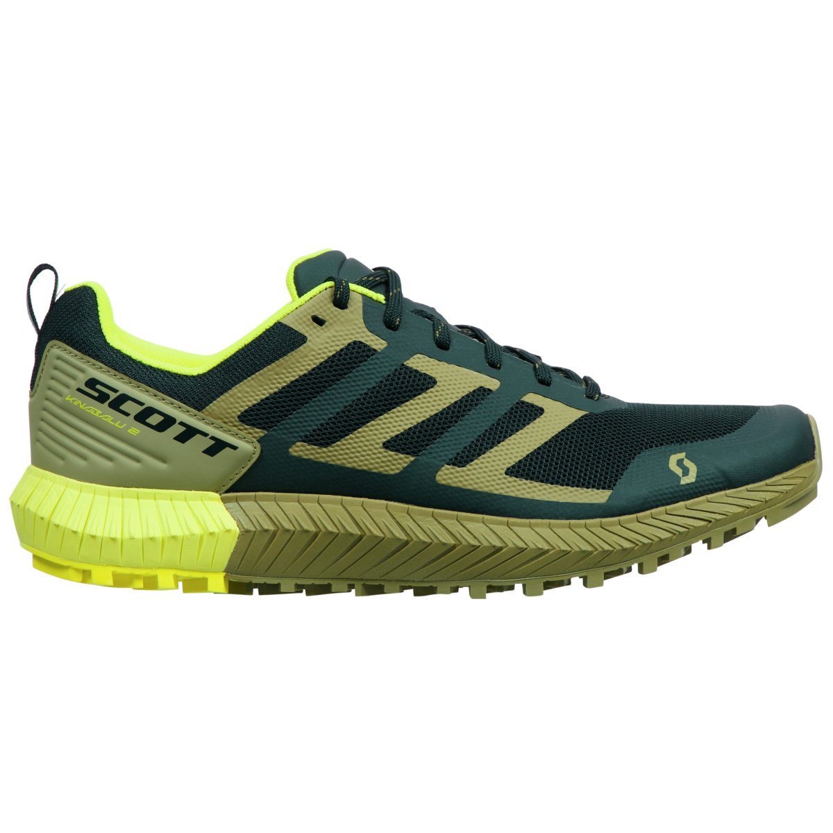 ZAPATILLAS KINABALU 2 Color Mud Green/yellow - Imagen 4