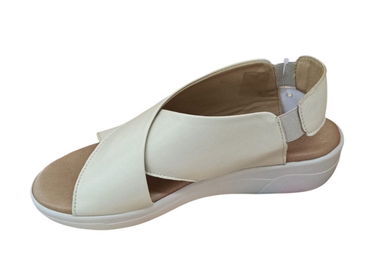 Sandalia mujer modelo 288 de Estilo Ergonómico Beige - Imagen 2