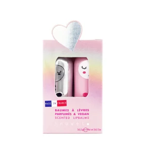 Pack de 2 Bálsamo Labiales Chloe (Fresa y Coco) - INUWET