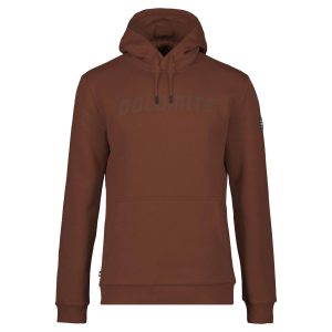 SUDADERA MS LOGO Color Pecan Brown