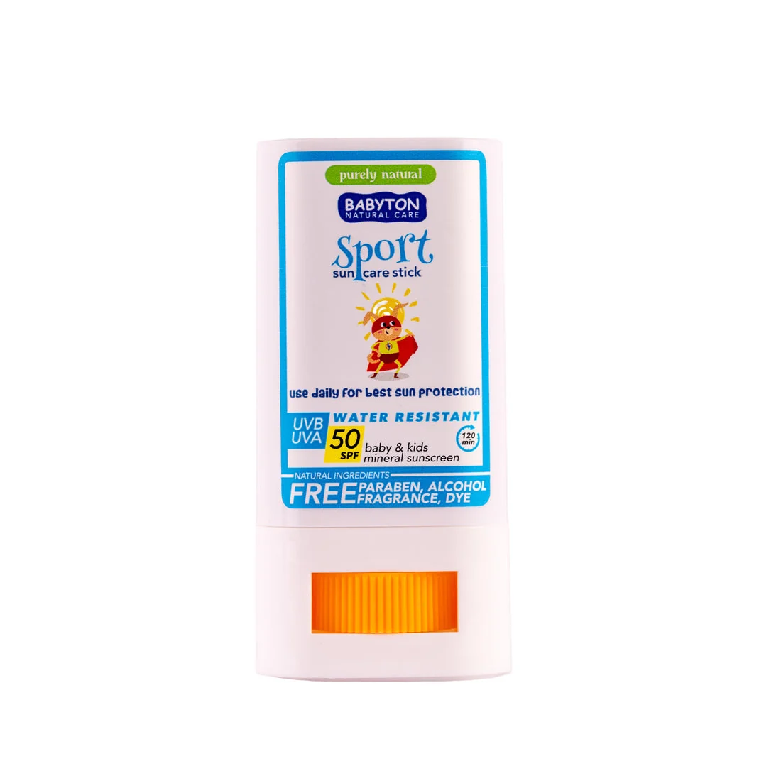 Protector solar natural en barra SPF50- BABYTON - Imagen 2