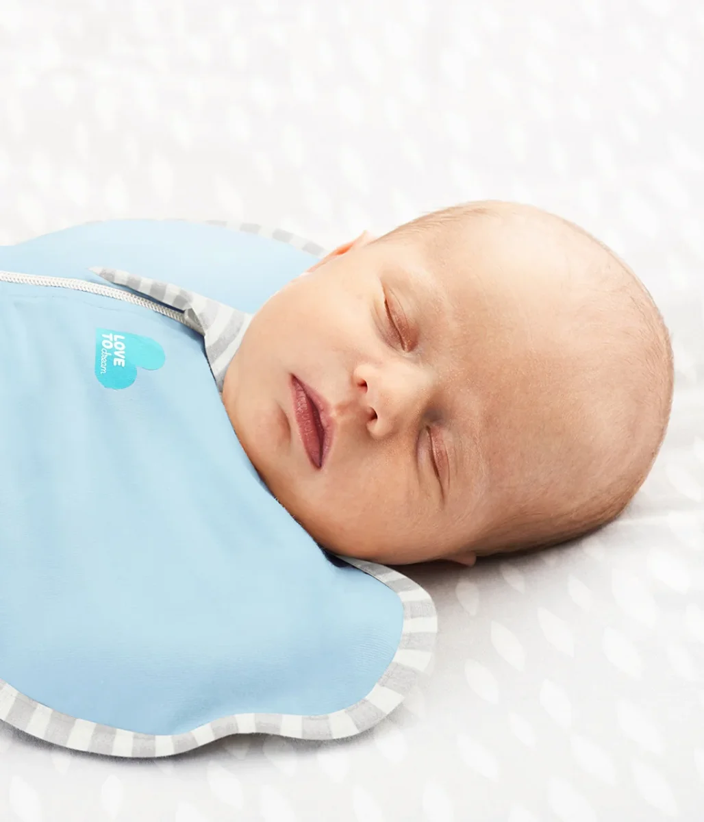 Swaddle Up™ 0.2 TOG Algodón Azul claro - Imagen 4