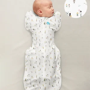 Swaddle Up™ 1.0 TOG Algodón Blanco Comunidad