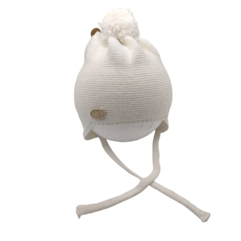 Gorro de punto con pompon- Monnuage - Imagen 4
