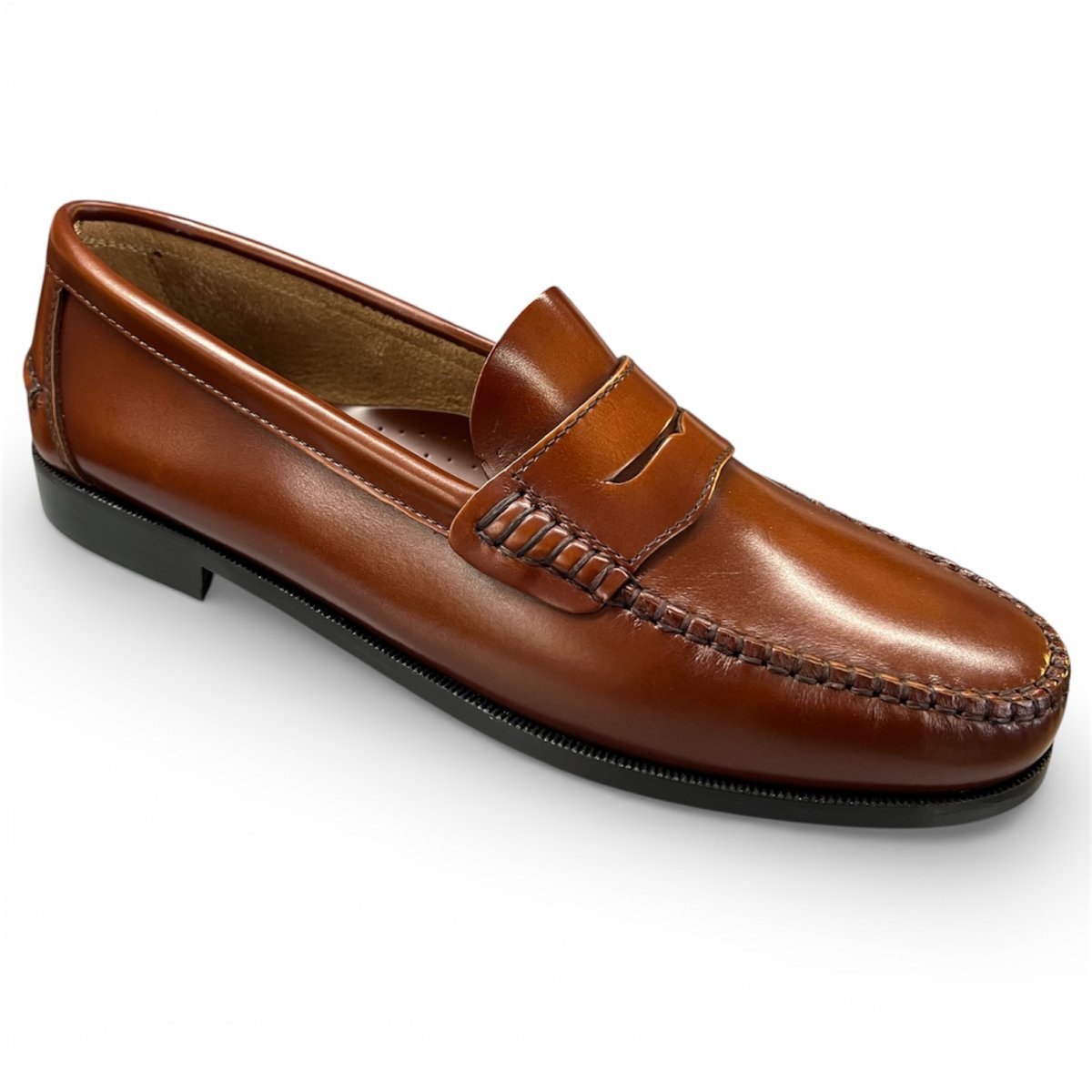 Castellano de piel florentick cuero para caballero con suela de cuero modelo 300 - Imagen 3