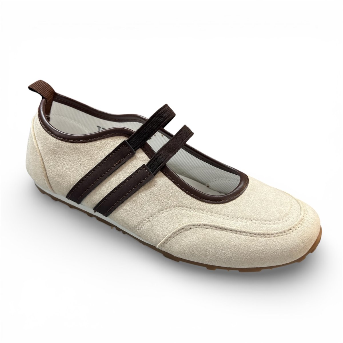 Calzado sport casual de mujer modelo 305 color kaki - Imagen 2