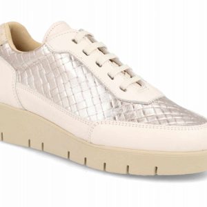 Zapatilla de piel para mujer modelo 3060 cómoda y moderna