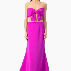Vestido midi de dos piezas
