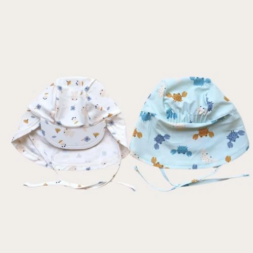 Gorro Sahara con protección solar estampados UPF 50+ - MONNUAGE - Imagen 4