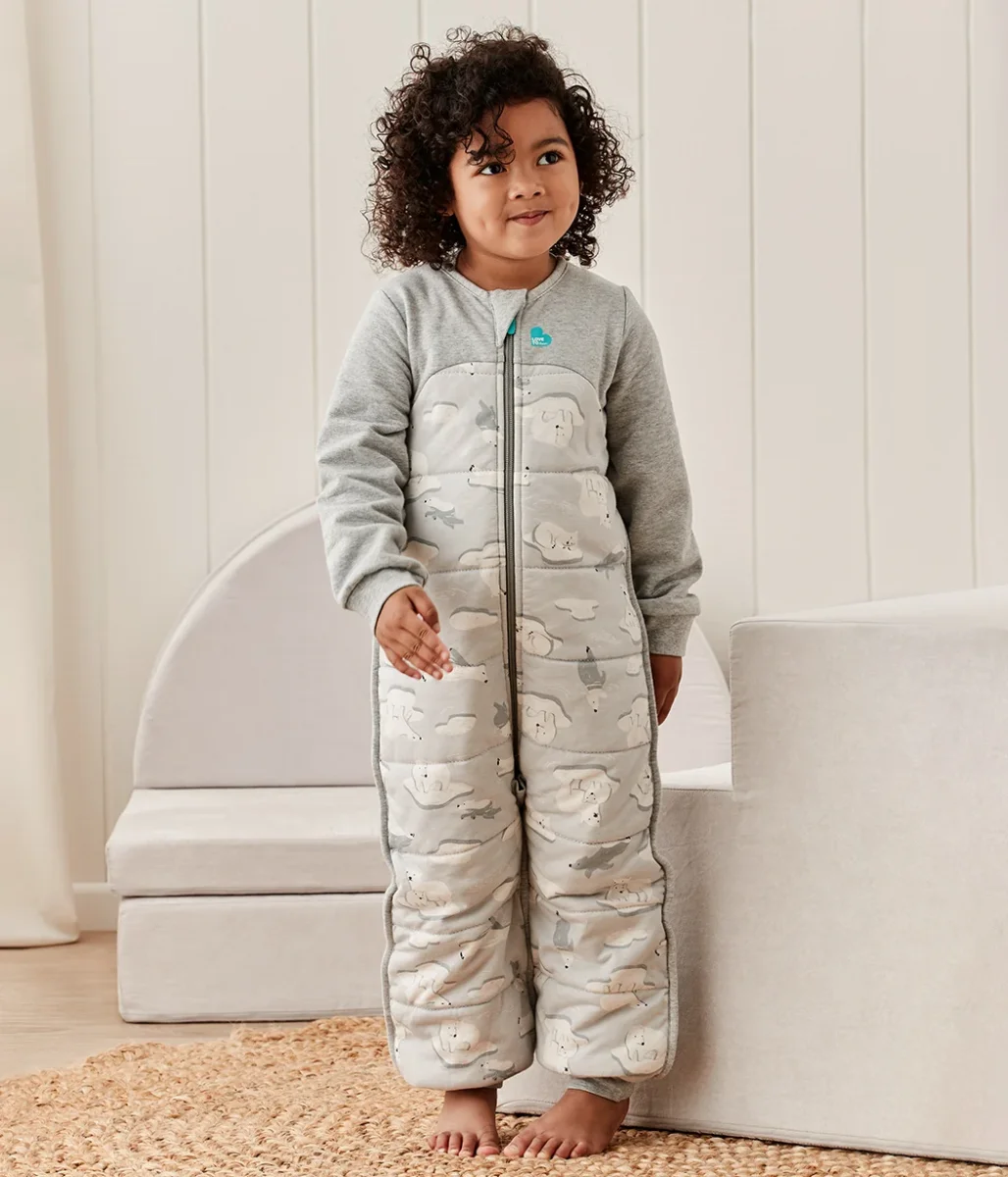 Pijama Manga Larga 3.5 TOG Algodón Gris Polo Sur