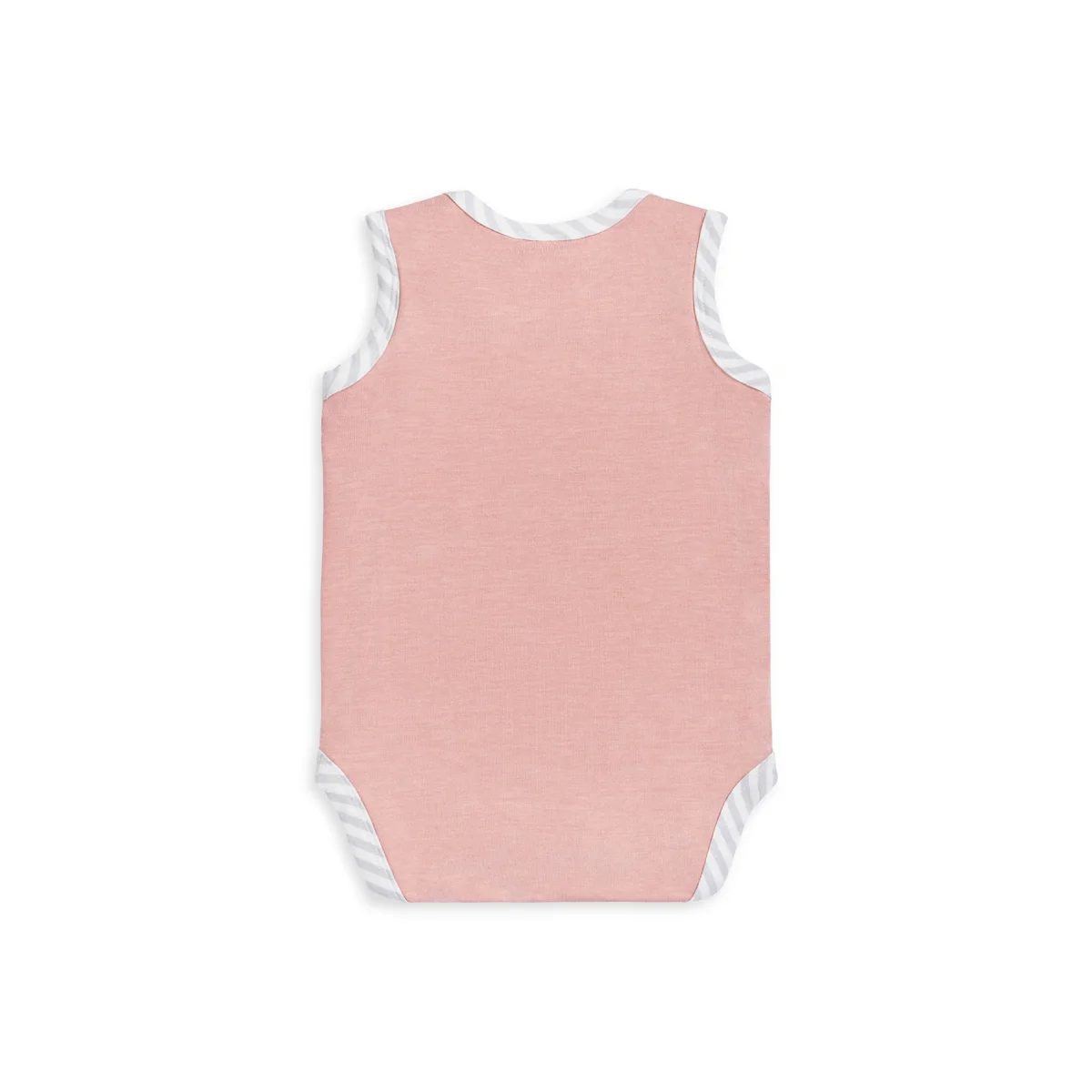 Body Sin Mangas Ecovero Rosa - Imagen 4