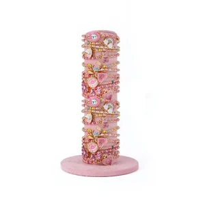 Pulseras  bolitas con colgantes- GREAT PRETENDERS