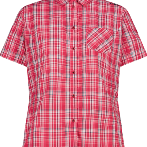 WOMAN TECH SHIRT BUTTON-UP COLOR MAGENTA