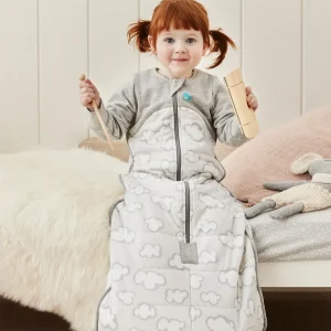 Saco de Dormir Manga Larga 2.5 TOG Algodón Gris Daydream