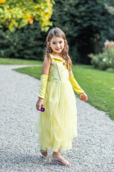 Disfraz de princesa Velvet de Bella Amarillo- GREAT PRETENDERS - Imagen 5