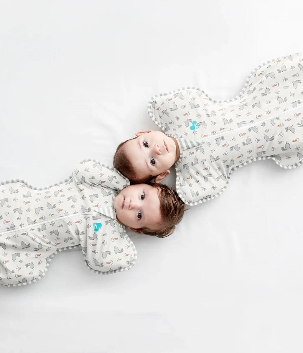 Swaddle Up™ 1.0 TOG Algodón Conejito Blanco - Imagen 4
