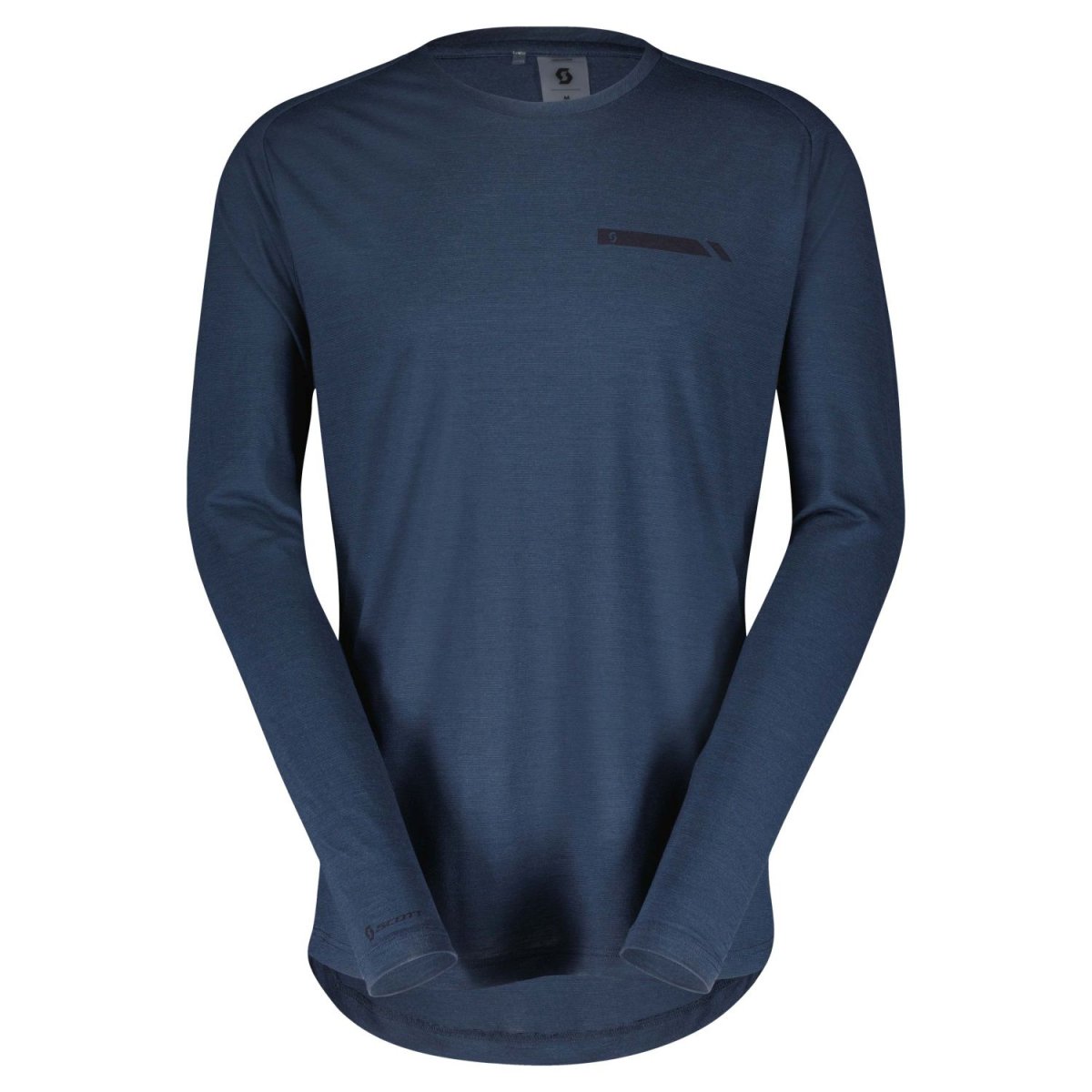 CAMISETA SCOTT MS DEFINED MERINO LS Color Metal Blue
