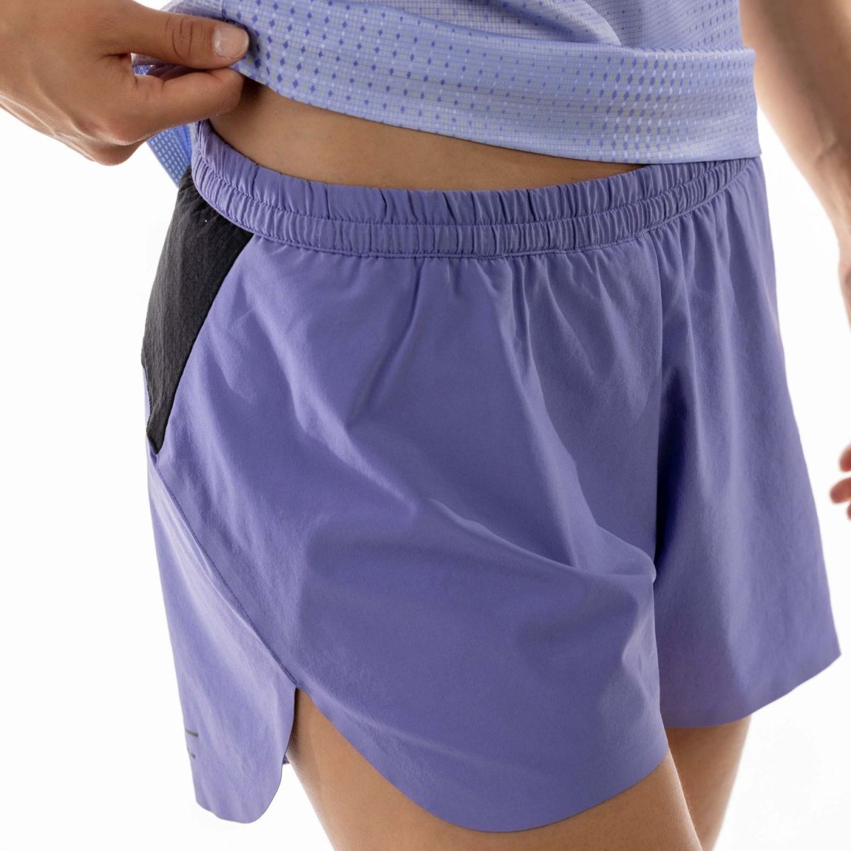 PANTALON CORTO WS RC RUN Color Dream Blue/black - Imagen 4