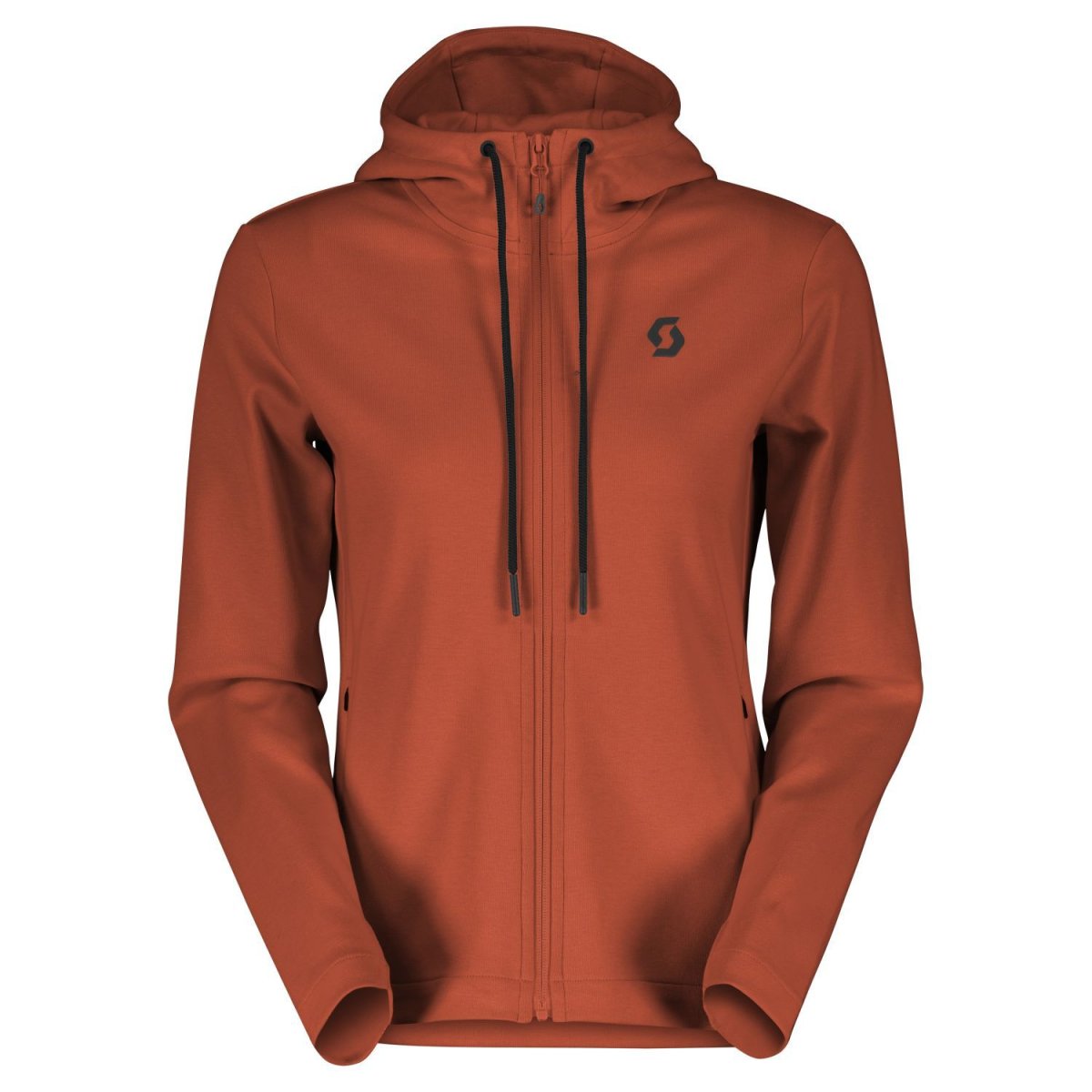 CHAQUETA WS TECH ZIP Color Earth Red